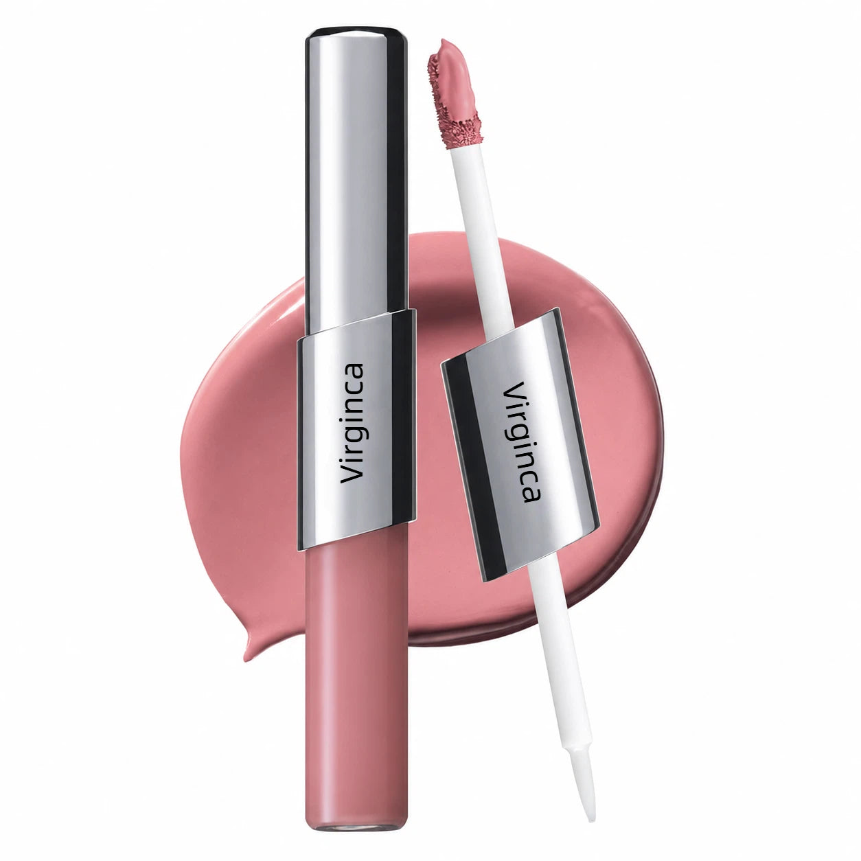 Perfect Twin Lip — Dual-Ended Liquid Lipstick with Velvet Matte Color and Glossy Shine