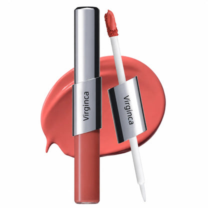 Perfect Twin Lip — Dual-Ended Liquid Lipstick with Velvet Matte Color and Glossy Shine