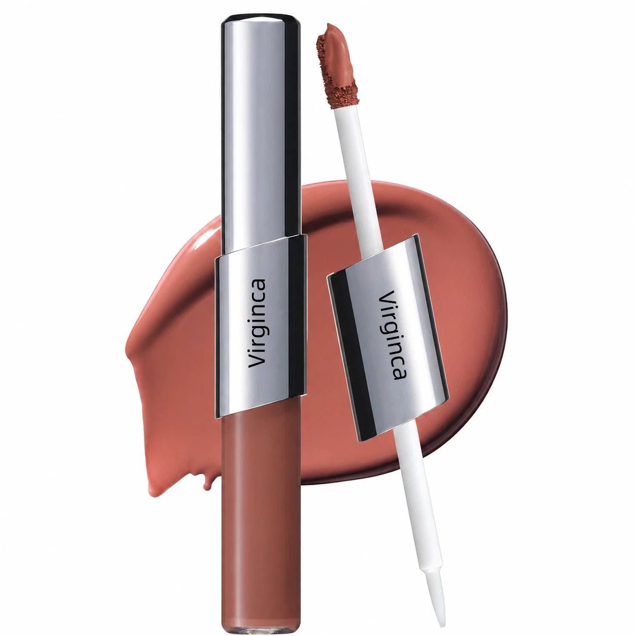 Perfect Twin Lip — Dual-Ended Liquid Lipstick with Velvet Matte Color and Glossy Shine