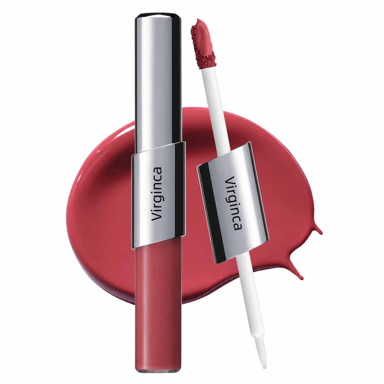 Perfect Twin Lip — Dual-Ended Liquid Lipstick with Velvet Matte Color and Glossy Shine