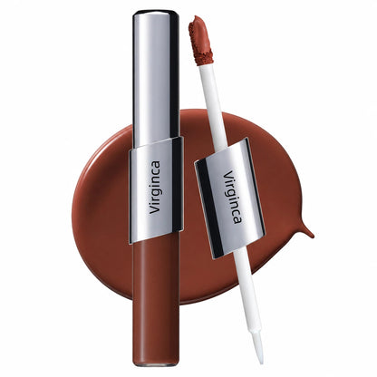 Perfect Twin Lip — Dual-Ended Liquid Lipstick with Velvet Matte Color and Glossy Shine