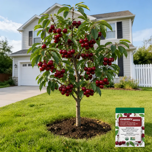 Grow Your Own Sweet Cherry Tree — Premium Live Seeds