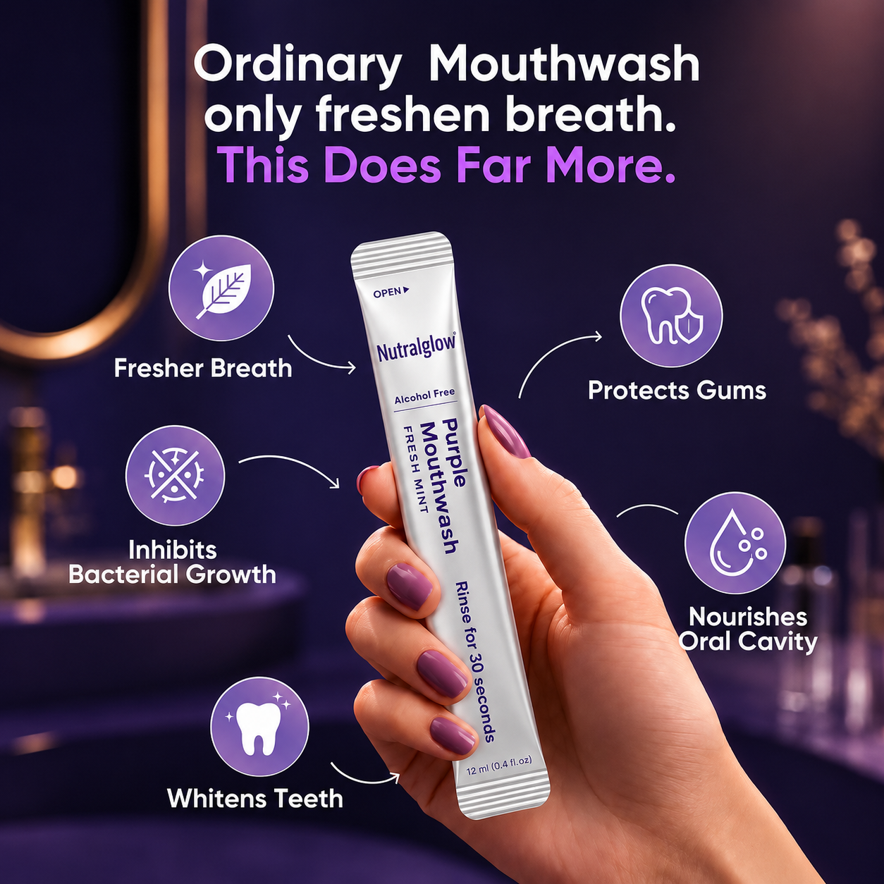 Virginca® Purple Mouthwash