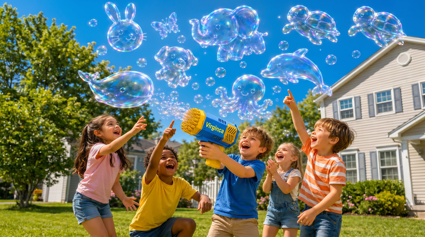 Virginca® Super 3D Magic Bubble Concentrate —— Animal & Ocean Fantasy Theme