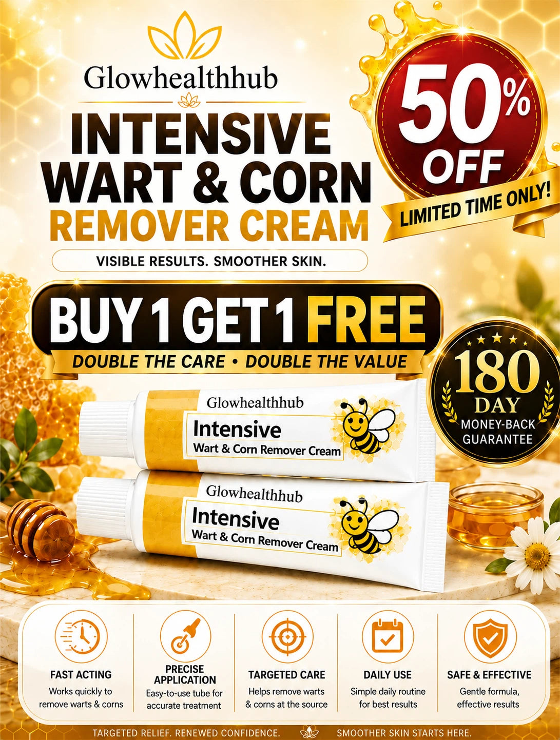 Virginca Intensive Wart & Corn Remover Cream
