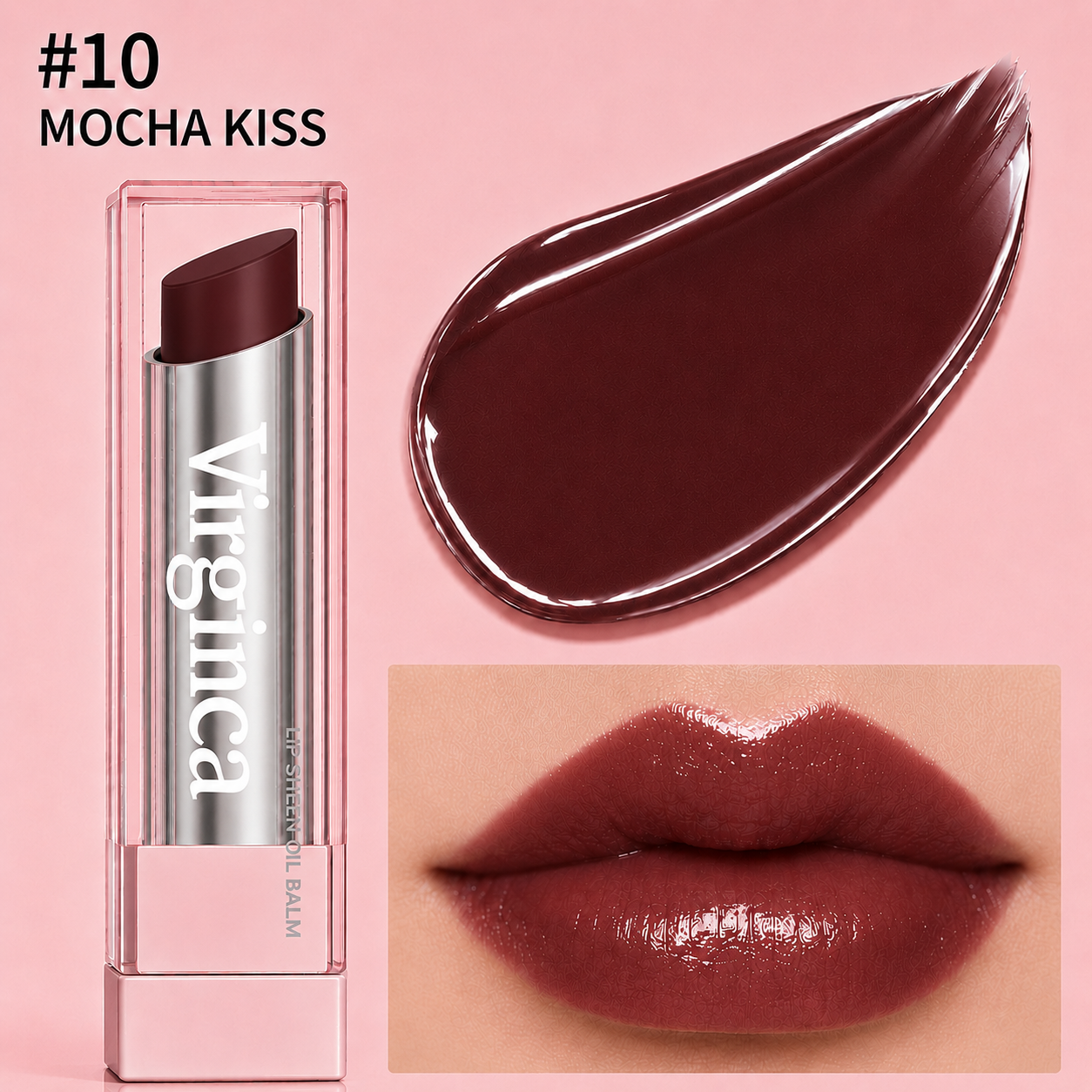 🔥Last Day Buy 1 Get 1 Free|Virginca GLOW VEIL LIP SHEEN OIL BALM