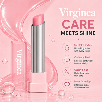🔥Last Day Buy 1 Get 1 Free|Virginca GLOW VEIL LIP SHEEN OIL BALM