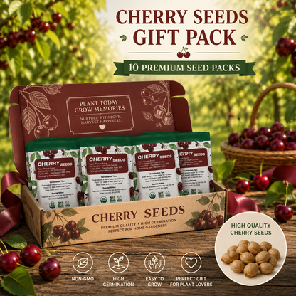 Grow Your Own Sweet Cherry Tree — Premium Live Seeds