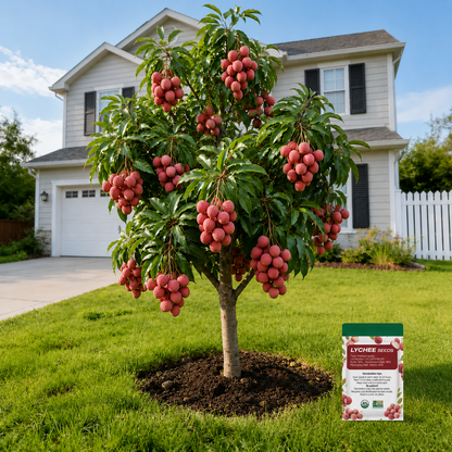 Grow Your Own Live Sweet Fruit——Red Dwarf Fresh Lychee