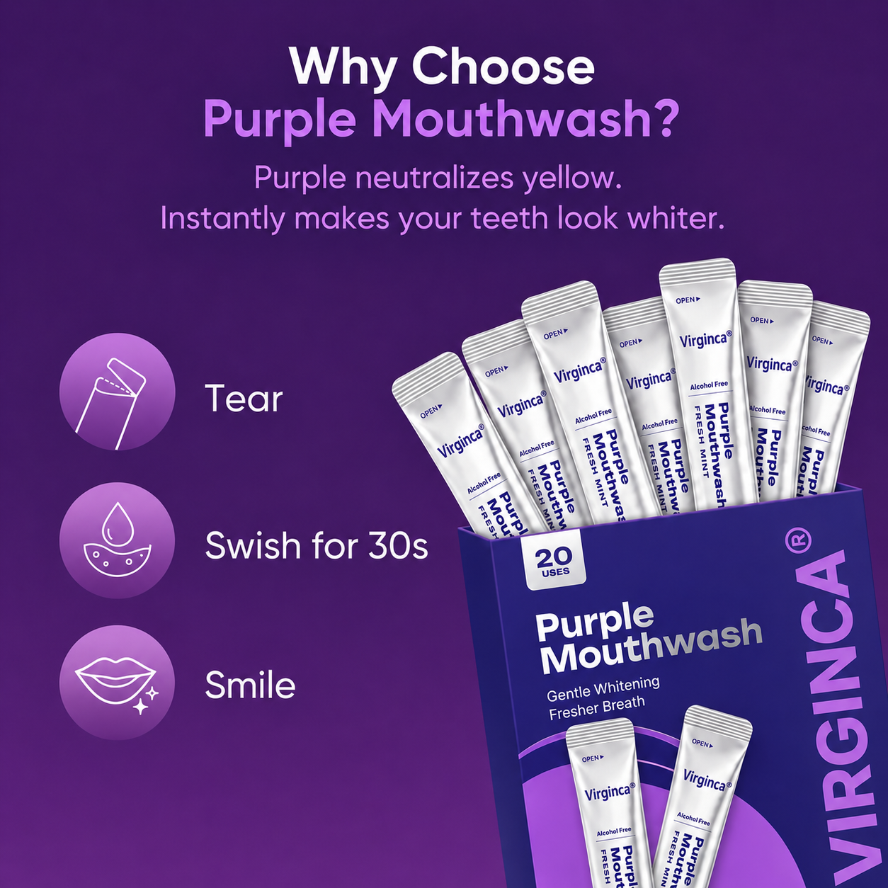 Virginca® Purple Mouthwash