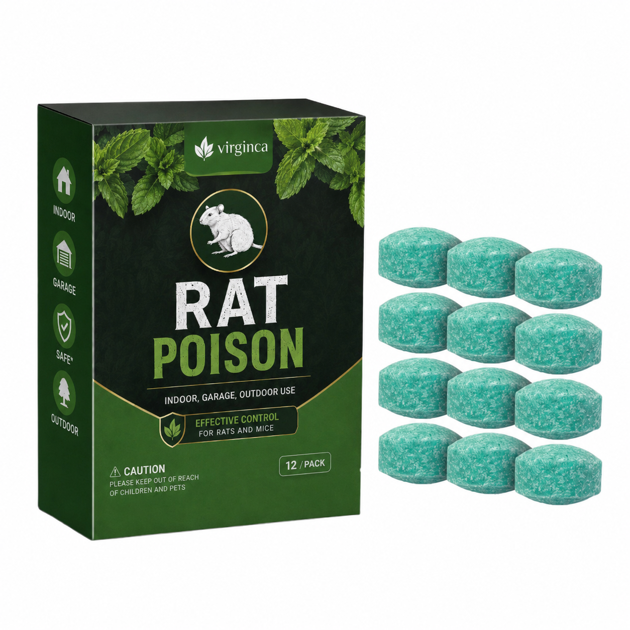 Natural Rodent Repellent Balls