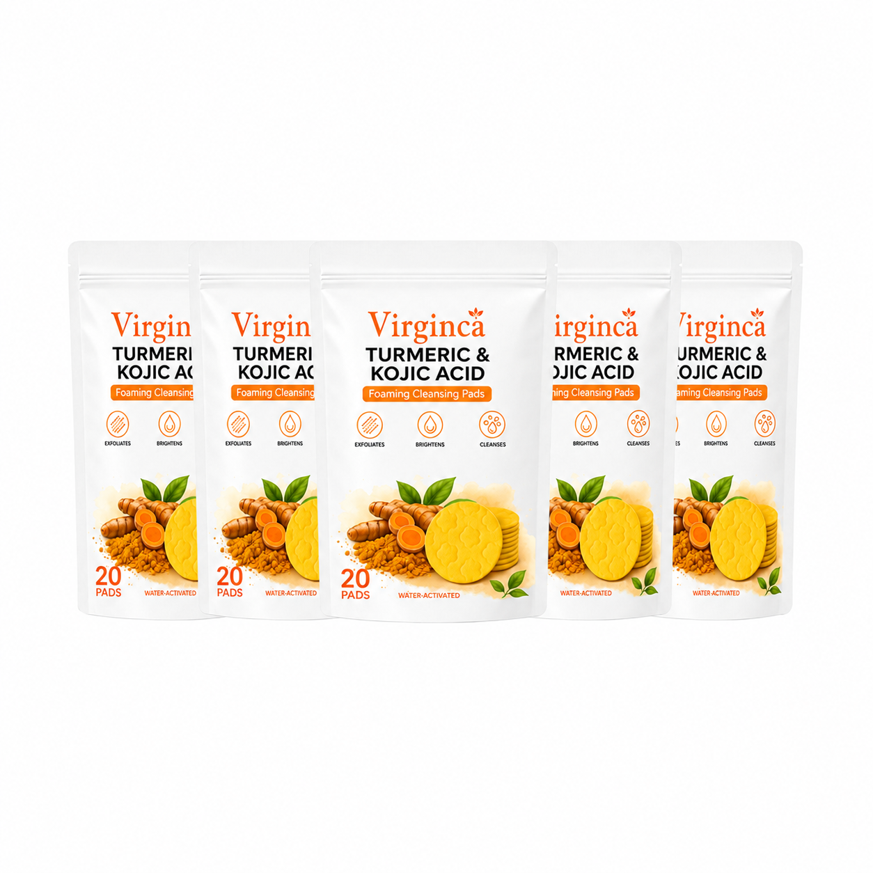🔥Last Day 68% OFF-Virginca Turmeric Kojic Glow Pads