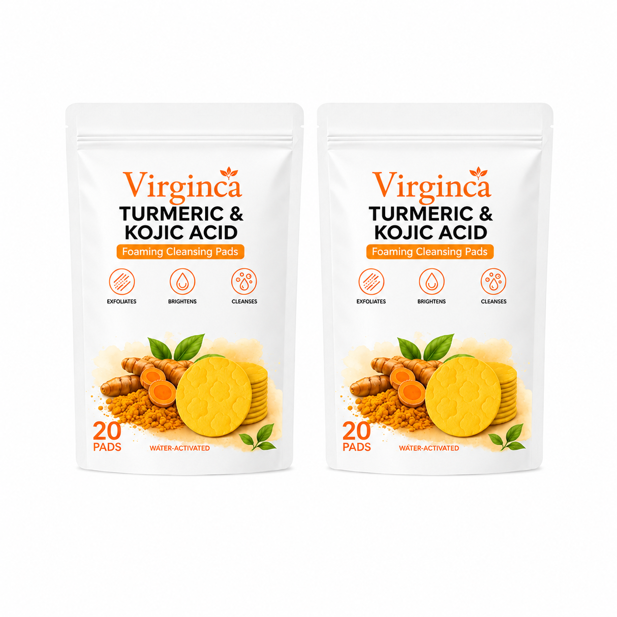 🔥Last Day 68% OFF-Virginca Turmeric Kojic Glow Pads