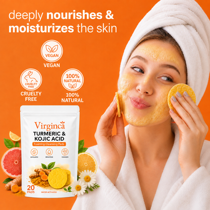 🔥Last Day 68% OFF-Virginca Turmeric Kojic Glow Pads