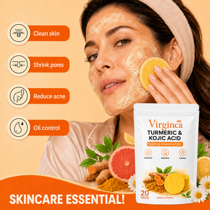 🔥Last Day 68% OFF-Virginca Turmeric Kojic Glow Pads