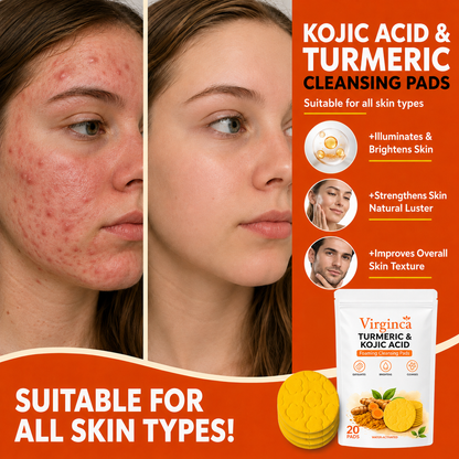 🔥Last Day 68% OFF-Virginca Turmeric Kojic Glow Pads