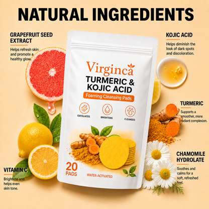 🔥Last Day 68% OFF-Virginca Turmeric Kojic Glow Pads