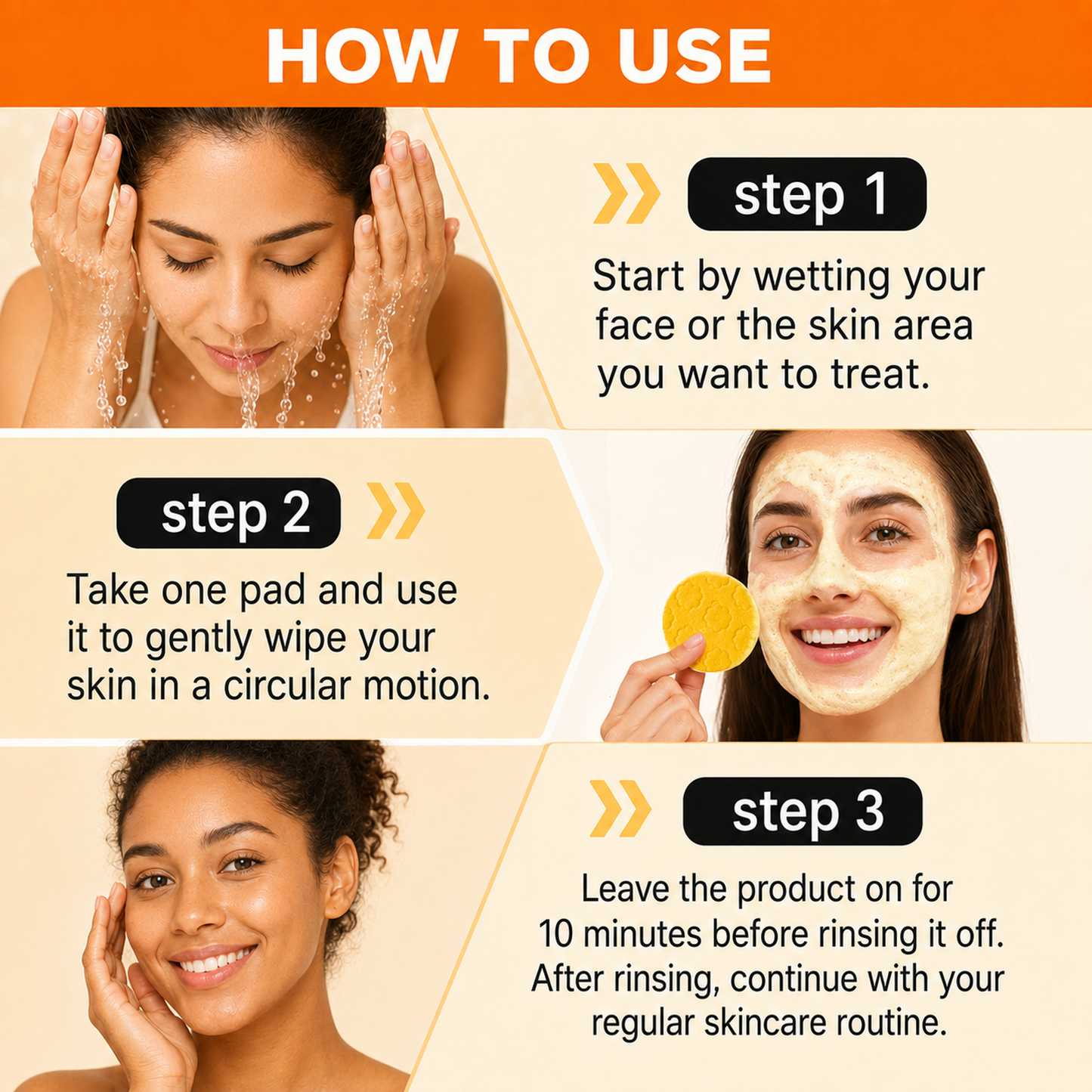 🔥Last Day 68% OFF-Virginca Turmeric Kojic Glow Pads