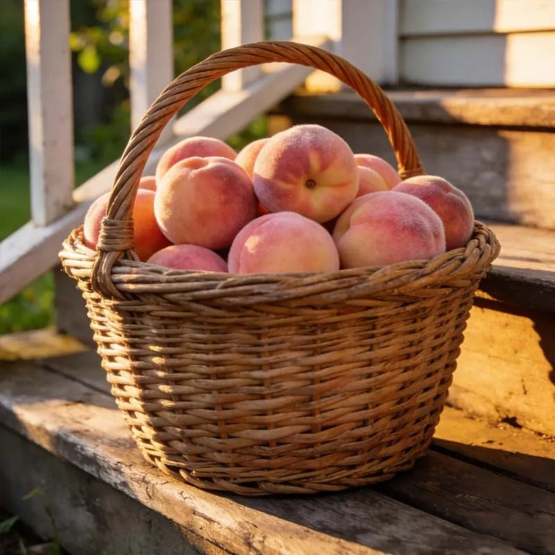 🔥 65K+ SOLD! 🍑 Virginca "Honey Red" Dwarf Peach Tree Live Seeds